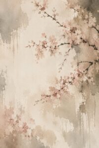Cherry Blossom Wabi-Sabi I