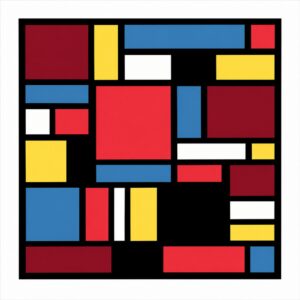 De Stijl Composition No. 1