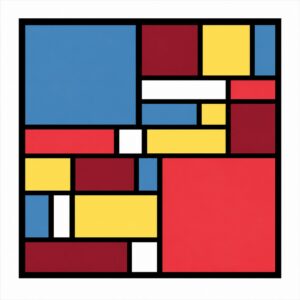 De Stijl Composition No. 2