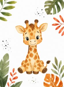 Jungle Friends II – Giraffe