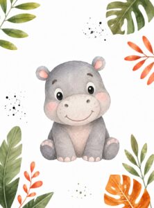 Jungle Friends VI – Hippo