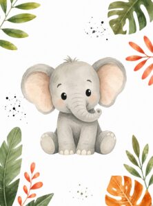 Jungle Friends VII – Elephant