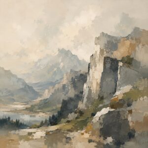 Misty Cliffs I