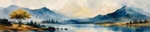 Mountain Lake Serenity VI