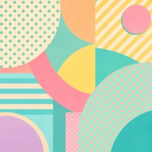Pastel Memphis I