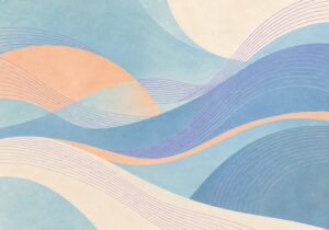 Pastel Waves I