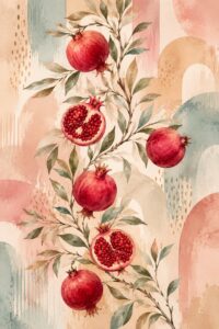 Pomegranate Boho III