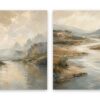 Canyon River – Set of 4: all 4 pieces side by side