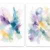 Lavender Drift – Set of 4: all 4 pieces side by side