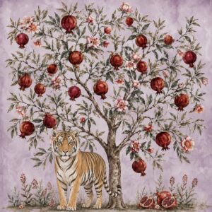 Tiger & Orange Tree III