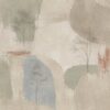 Wabi-Sabi Grove II – stone, sage, clay wabi-sabi abstract canvas wall art
