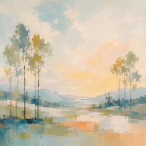 Watercolour Meadow I