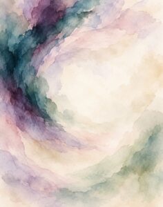 Watercolour Wash Purple II